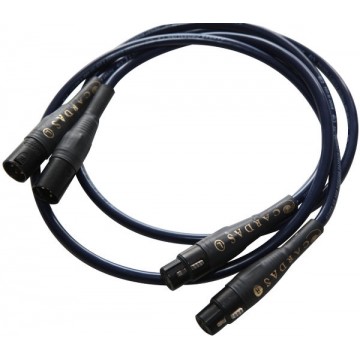 Stereo balanced cable, XLR-XLR, 2.5 m